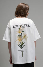 LOSTCTRL Lily Printing Tee - COPPING THREADS - LOSTCTRL